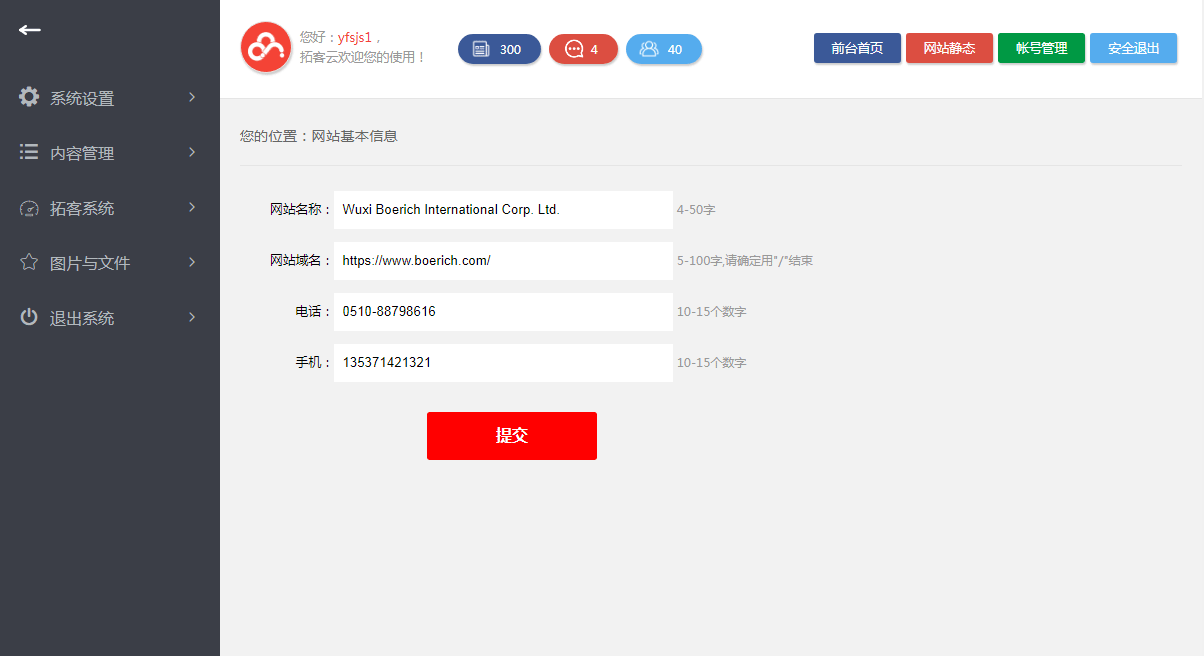 跨境电商外贸独立站系统