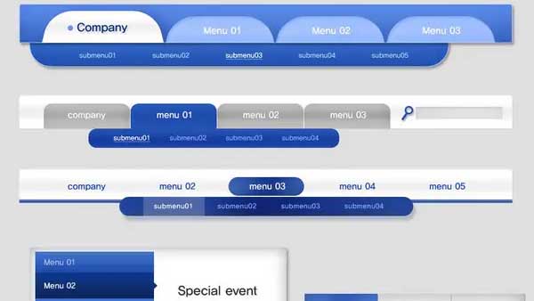 外贸公司网站建设,导航栏设计技巧