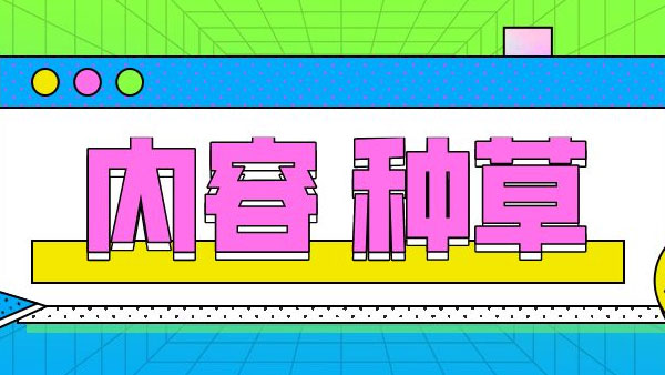 网络营销,内容平台种草